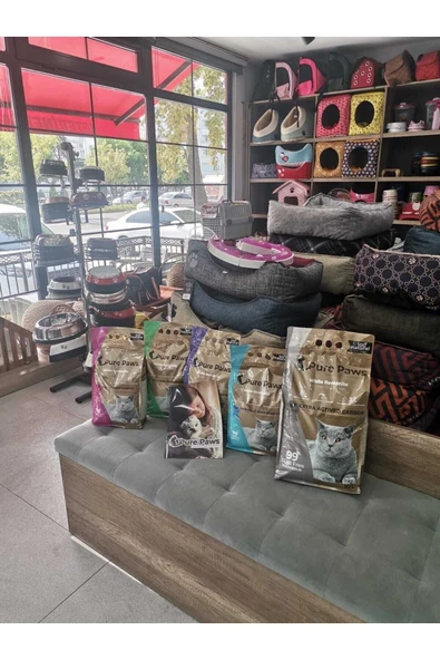 Pure Paws Ince Taneli Bebek Pudralı Bentonit Kedi Kumu 5 Litre X 4 Adet - 2