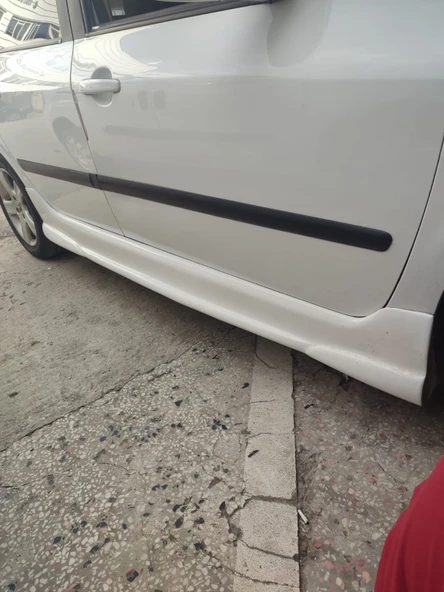 PEUGEOT 307 YAN MARŞPİYEL SETİ (SAĞ-SOL) - FİBERGLASS