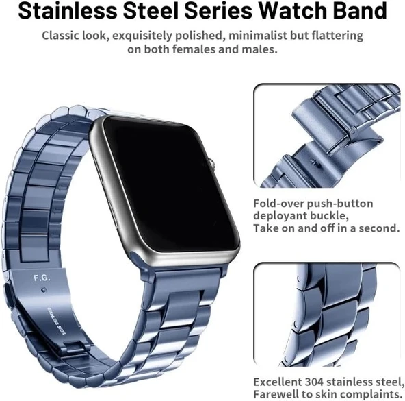 Fullmosa Uyumlu Apple Watch Kordonları - 4