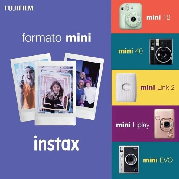 Fujifilm Instax Mini Monokrom Film - 4