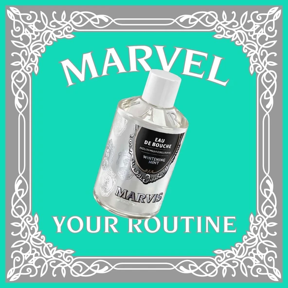 Marvis Whitening Mint Ağız Bakım Suyu 400 ML - 4