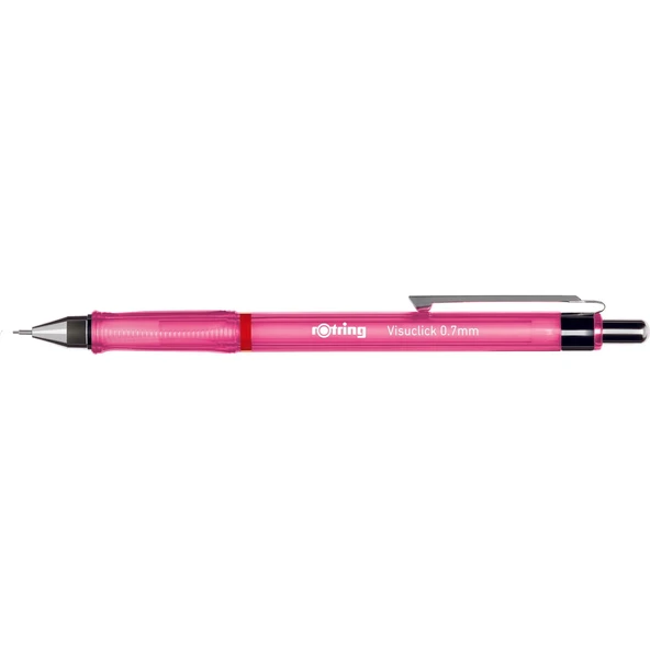 ROTRİNG VERSATİL KALEM + JEL KALEM VİSUCLİCK 0.7MM SİLGİ UÇ KIRTASİYE SETİ PEMBE 5727 - 2