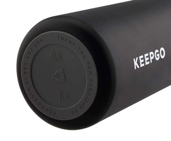 DAİMA KEEPGO TERMOS SİYAH 750ML - 4