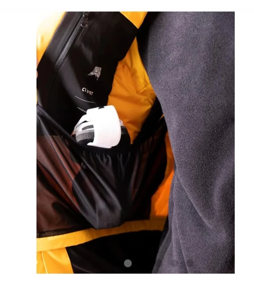 Candide C1 Jacket Jamaica, Binici Ceketi, Su Geçirmez Erkek Ceketi, Erkek Kalın Yağmurluk, Astarlı Yağmurluk - 3