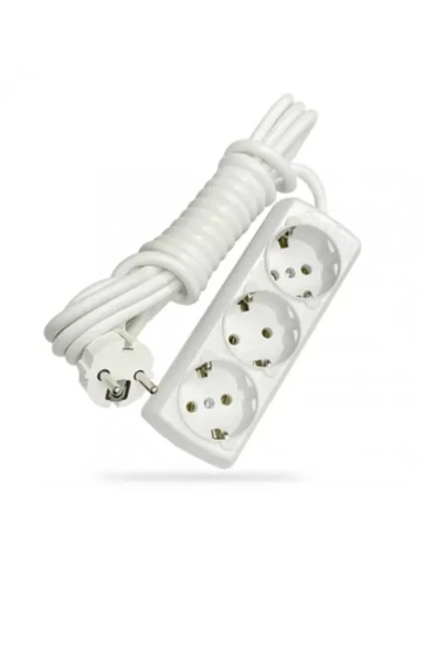 ÜÇLÜ GRUP PRİZ TOPRAKLI 3 METRE