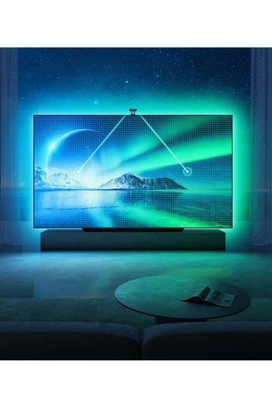 Envisual H605c312 T2 Tv Arkası Led Ambiyans Aydınlatma Tv Renk Senkronizasyonu 75-85 Inc - 2