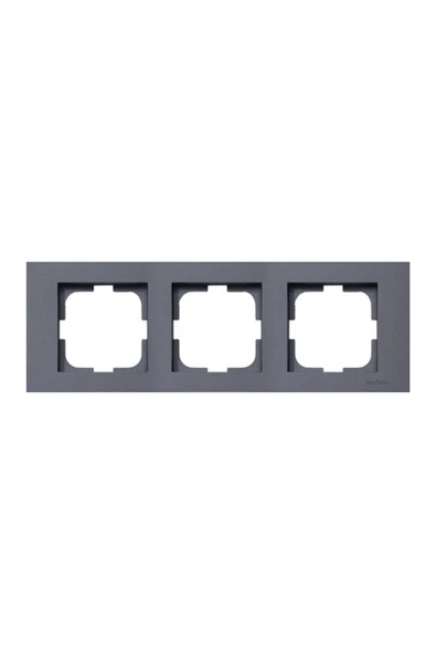 OVİVO FÜME GRANO ÜÇLÜ ÇERÇEVE