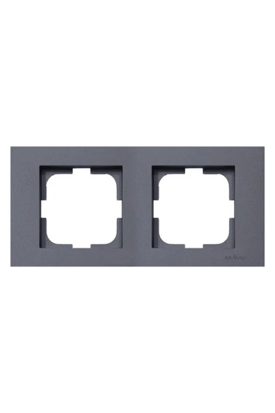 OVİVO FÜME GRANO İKİLİ ÇERÇEVE