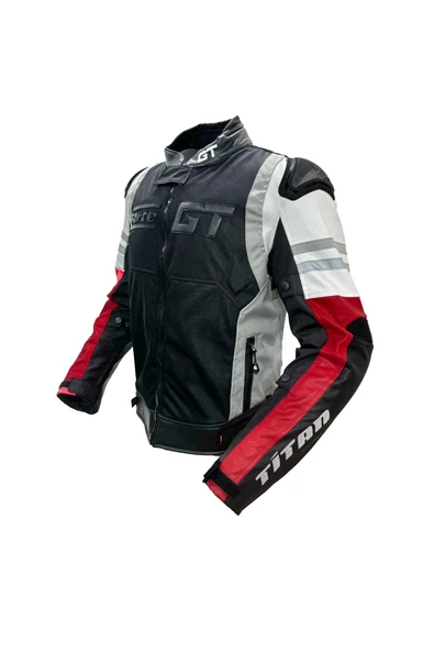 Forte GT Ceket 2003001 Tıtan Red Black (HÖRGÜÇLÜ) - Resim 2