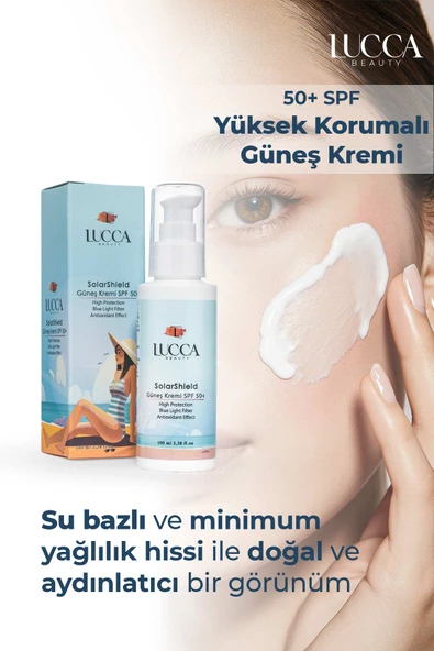 SolarShield Güneş Kremi 100 ml - 50 SPF Yüksek Koruma, COSMOS Sertifikalı ve Su Bazlı Krem - 4