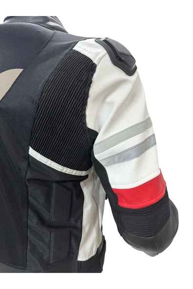 Forte GT Ceket 2003001 Tıtan Red Black (HÖRGÜÇLÜ) - Resim 7