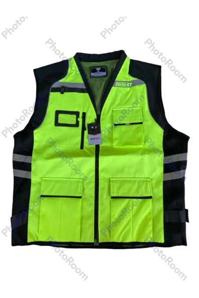Universal Motosiklet Forte Gt Reflektif Yelek Cepli 5xl