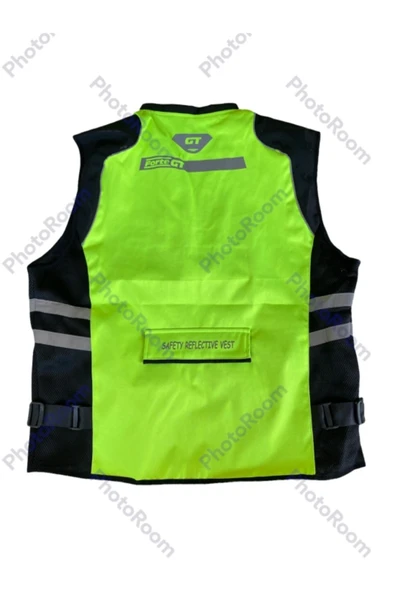 Universal Motosiklet Forte Gt Reflektif Yelek Cepli 5xl - 2