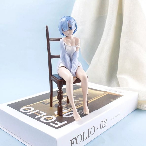 Anime Figür Rem Ram Farklı Bir Dünyada Yaşam 15 Cm - 3