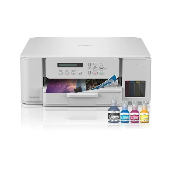 Brother DCP-T536DW Fotokopi, Tarayıcı, Wi-Fi, Mürekkep Tanklı Yazıcı