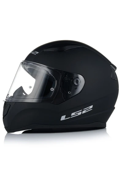 LS2 Rapıd 2 Mat Siyah Fullface Motosiklet Kaskı Şefaf Camlı