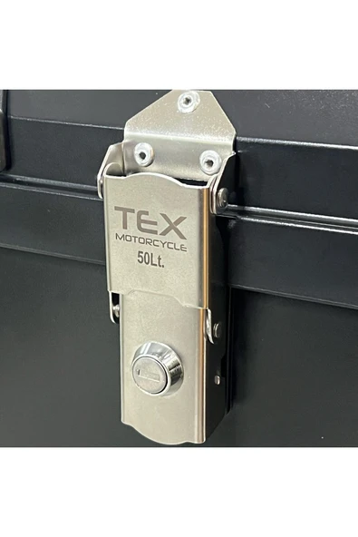 Tex 70055 ABS 50 Litre Siyah Arka Çanta (Topcase) - Resim 4