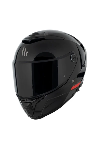 MT Kask Thunder 4 Sv Solıd A1 Parlak Şeffaf Vizör