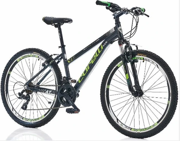 Corelli Via Lady 1.1 24 Jant 21 Vites V Fren Shimano yeşil