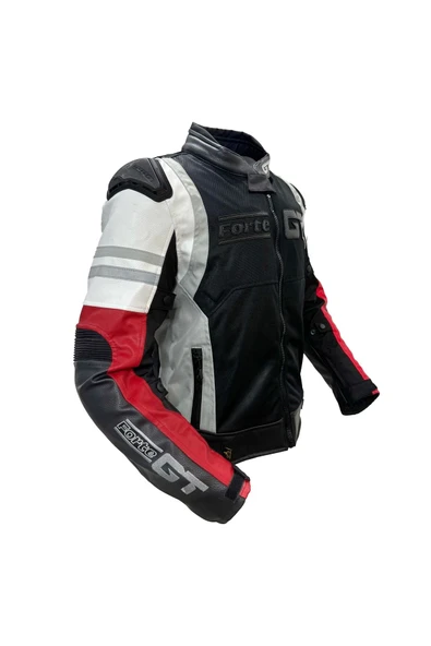 Forte GT Ceket 2003001 Tıtan Red Black (HÖRGÜÇLÜ) - Resim 4
