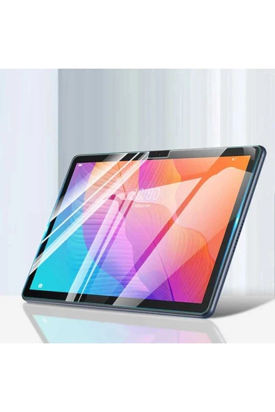 KILIFTECH Huawei MatePad T10S Uyumlu Zore Tablet Temperli Cam Ekran Koruyucu-Renksiz - 3