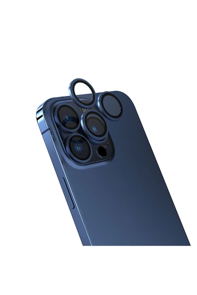 zore iPhone 15 Pro Max Uyumlu Zore CL-13 Kamera Zore Koruyucu-Midnight - 1
