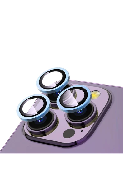 Doping Digital iPhone 13 Pro Uyumlu Zore CL-12 Premium Safir Parmak İzi Bırakmayan Anti-RefCLOive Kamera CLO