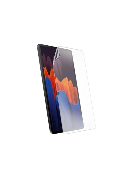 KILIFTECH Galaxy Tab S7 Plus T970 Kağıt Hisli Mat Uyumlu Davin Paper Like Tablet Ekran Koruyucu-Renksiz - 1