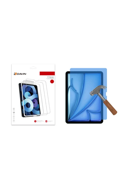 zore iPad Air 13 2024 Uyumlu Davin Tablet Nano Ekran Koruyucu-Şeffaf ürün görseli