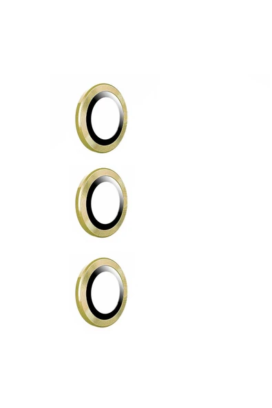 SAFA Galaxy S23 FE Uyumlu Zore Kamera Koruyucu Cam Filmi-Gold ürün görseli