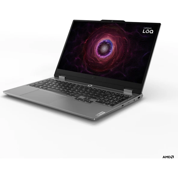 Lenovo LOQ AMD Ryzen 7 7435HS 24GB 512GB SSD RTX4060 Freedos 15.6" FHD Taşınabilir Bilgisayar 83JC00E7TR - 3