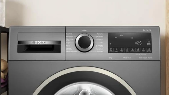 BOSCH WGA244ZRTR 1400 DEVİR 9 KG ÇAMAŞIR MAKİNESİ - 5