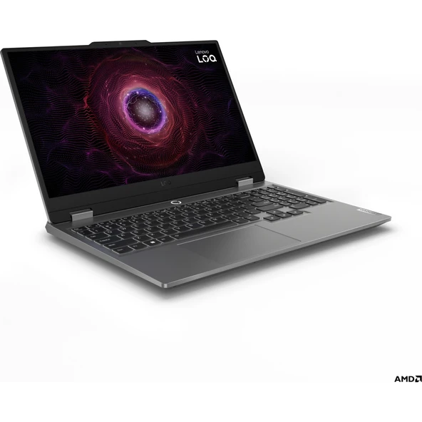 Lenovo LOQ AMD Ryzen 7 7435HS 24GB 512GB SSD RTX4060 Freedos 15.6" FHD Taşınabilir Bilgisayar 83JC00E7TR - 2