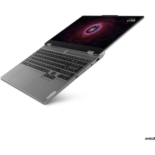 Lenovo LOQ AMD Ryzen 7 7435HS 24GB 512GB SSD RTX4060 Freedos 15.6" FHD Taşınabilir Bilgisayar 83JC00E7TR - 6