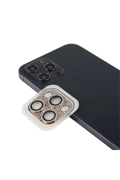 KILIFTECH iPhone 11 Pro Max Uyumlu Zore CL-08 Kamera Koruyucu-Pembe ürün görseli