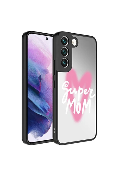 Noir318 Galaxy S21 FE Uyumlu Aynalı Desenli Kamera Korumalı Parlak Zore Mirror Kılıf-Süper Anne ürün görseli 1