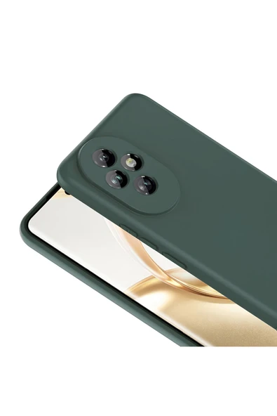zore Honor 200 Pro Kılıf Zore Mara Lansman Kapak - Koyu Yeşil - 4