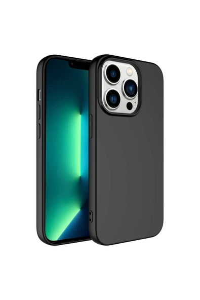 KILIFTECH iPhone 14 Pro Uyumlu Zore Mara Lansman Kılıf-Siyah ürün görseli