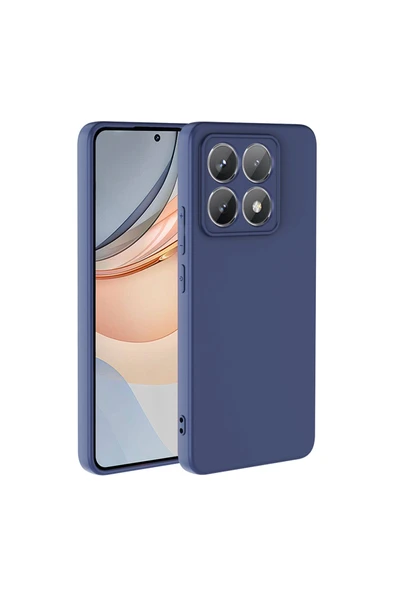 KILIFTECH Xiaomi 14T Pro Uyumlu Kılıf Zore Mara Lansman Kapak-Lacivert