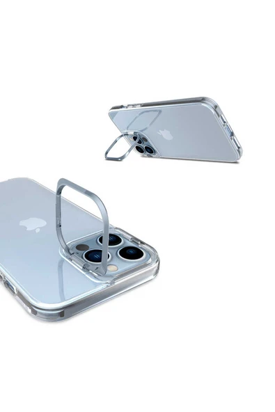 SAFA iPhone 13 Pro Max Uyumlu Zore Skuba Kılıf-Gümüş - Resim 5