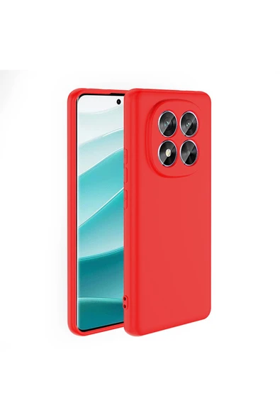 zore Xiaomi Redmi Note 14 Pro Plus Uyumlu Kılıf Zore Mara Lansman Kapak-Kırmızı