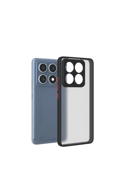 KILIFTECH Xiaomi 14T Pro Uyumlu Kılıf Zore Hux Kapak-Siyah - 2