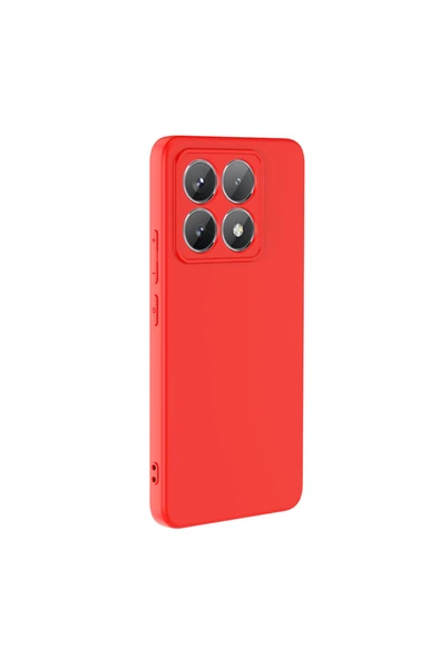 KILIFTECH Xiaomi 14T Pro Uyumlu Kılıf Zore Mara Lansman Kapak-Kırmızı - 5