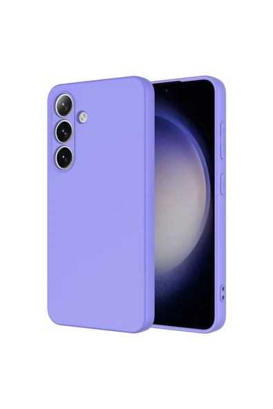 KILIFTECH Galaxy S25 Uyumlu Kılıf Zore Mara Lansman Kapak-Lila