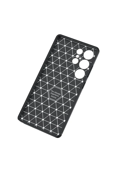 KILIFTECH Galaxy S25 Ultra Uyumlu Kılıf Zore Negro Silikon Kapak-Siyah - 5