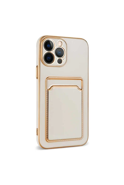KILIFTECH iPhone 13 Pro Max Uyumlu Zore Bark Kartlıklı Kılıf-Lila - 2