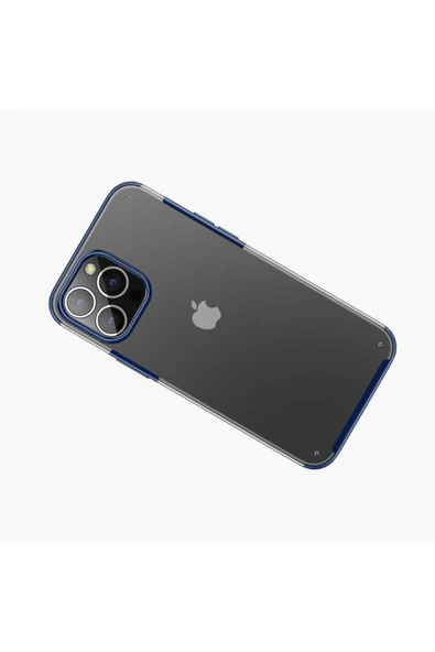 zore iPhone 13 Pro Uyumlu Zore Volks Kılıf-Lacivert - Resim 6