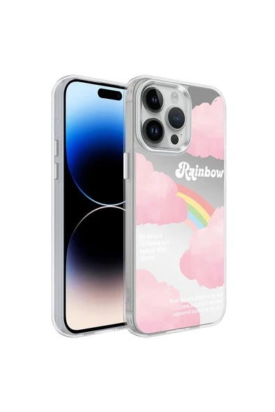 KILIFTECH iPhone 14 Pro Max Uyumlu AiHTTgli Parlak Tasarımlı Zore Mimbo Kılıf-NO6 ürün görseli