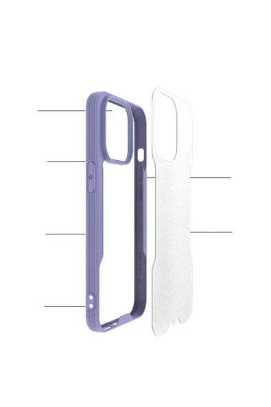 Goktugaksesuar iPhone 13 Pro Uyumlu Zore Parfe Kılıf-Siyah - Resim 3