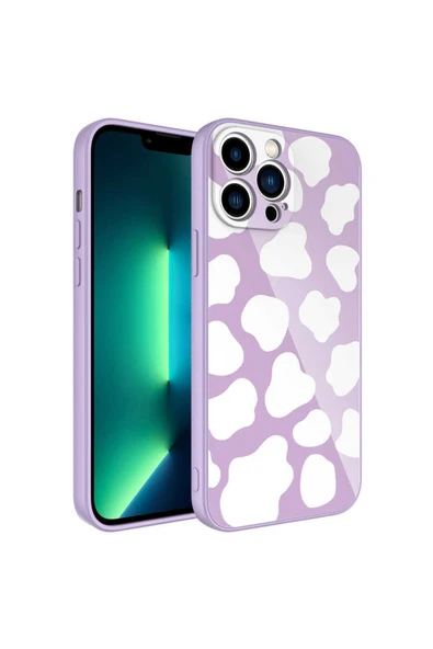 zore iPhone 12 Pro Max Uyumlu Kamera Korumalı Desenli Sert Silikon CSK Zore Epoksi Kılıf-NO6 ürün görseli 1